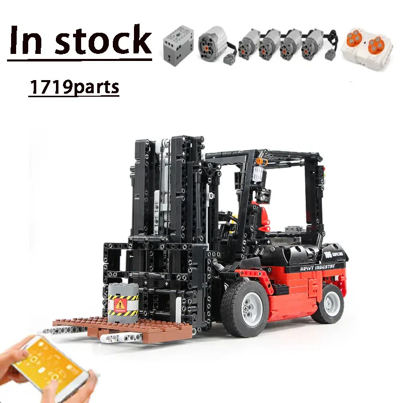 

13106 технические строительные блоки Mold King, электрический пульт дистанционного управления, инженерные игрушки, детский подарок на день рождения