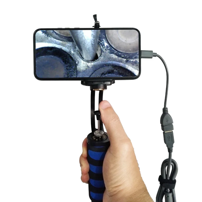 

Rotatable Industrial Endoscope Camera Control Steering Automotive Pipe Inspection High-definition Night Vision with Light