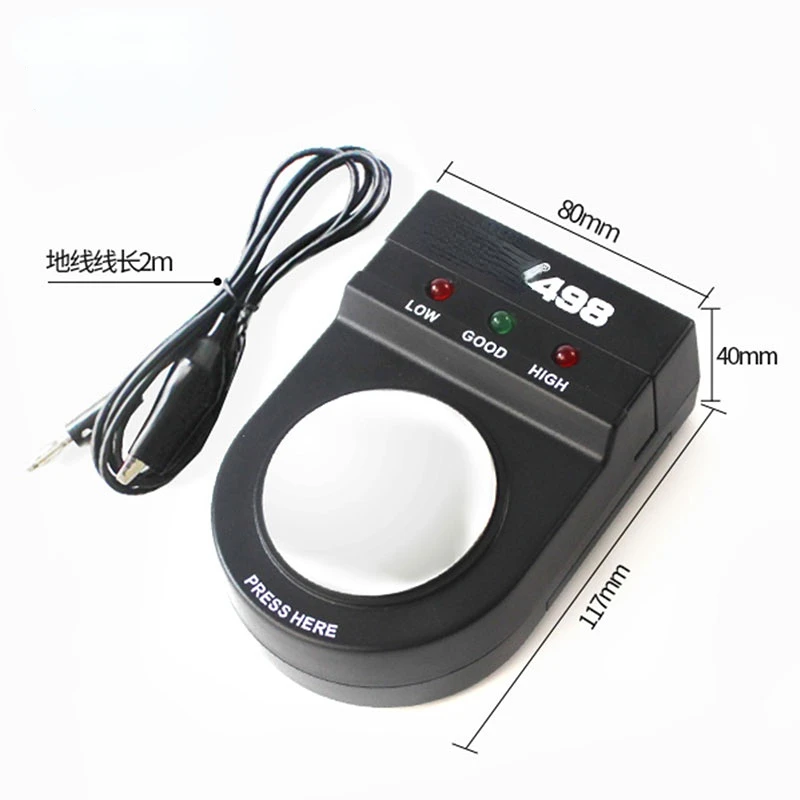 

Белый телефон, антистатический наручный ремешок, электронный заводской Электрический Антистатический браслет, детектор сопротивления