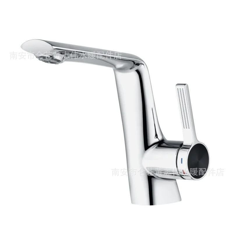 

Горячая и холодная раковина для ванной комнаты, кремовый платиновый смеситель