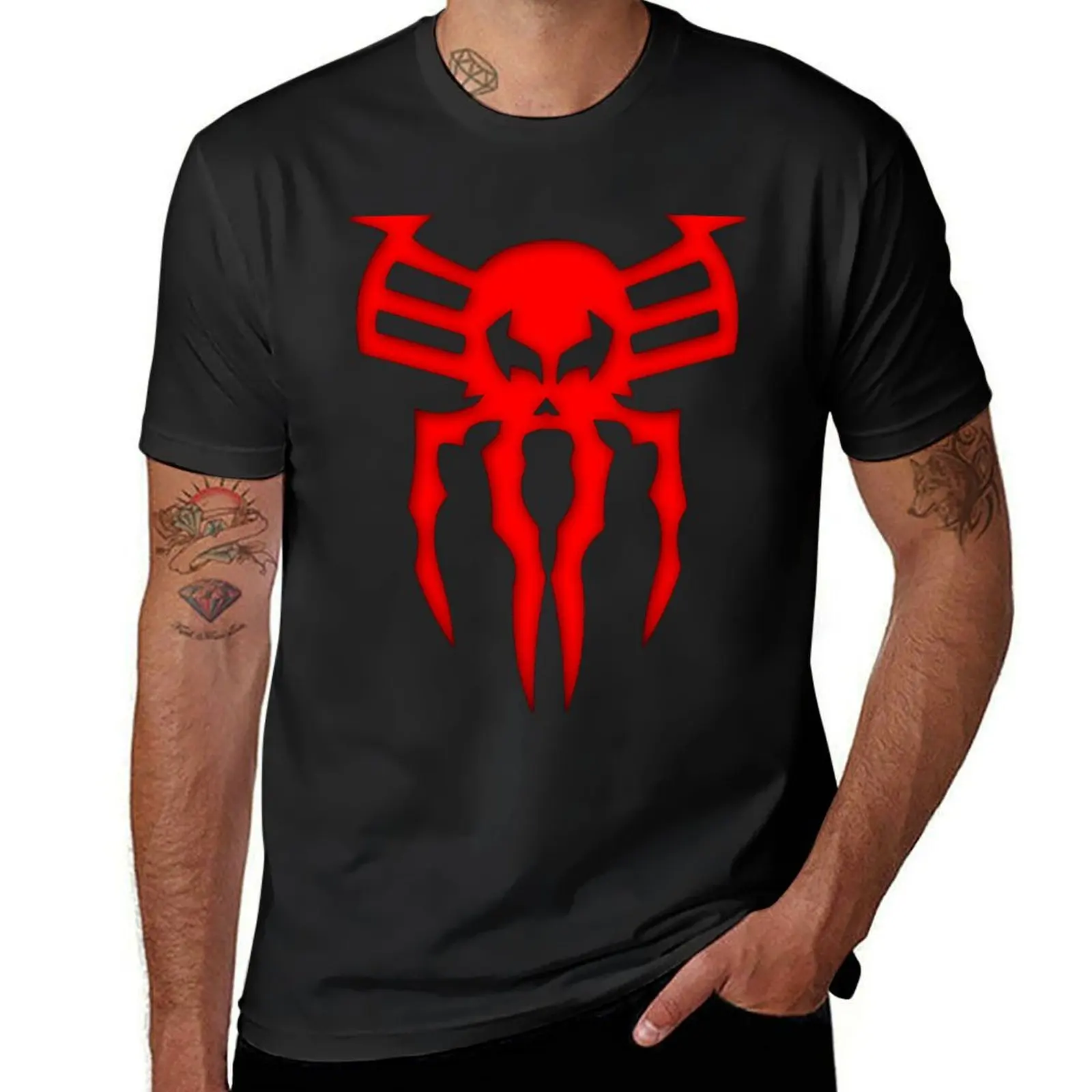 Летние мужские футболки с рисунком загара 2099