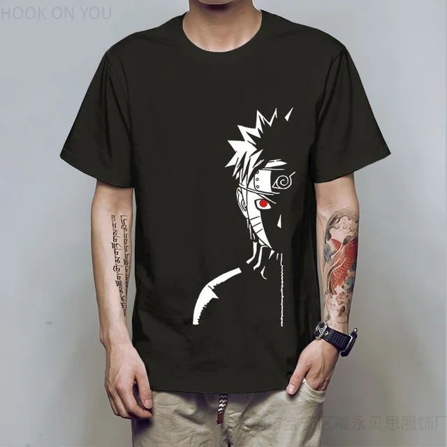 

Naruto T-Shirt Graphic T Shirts Anime Shirt Men Clothing Harajuku Shirt Kawaii Clothing Couple Clothes Womens