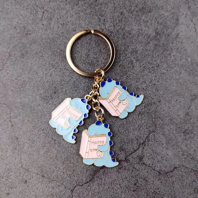 Двойной брелок для ключей ручной работы милый подарок специальный мультяшный