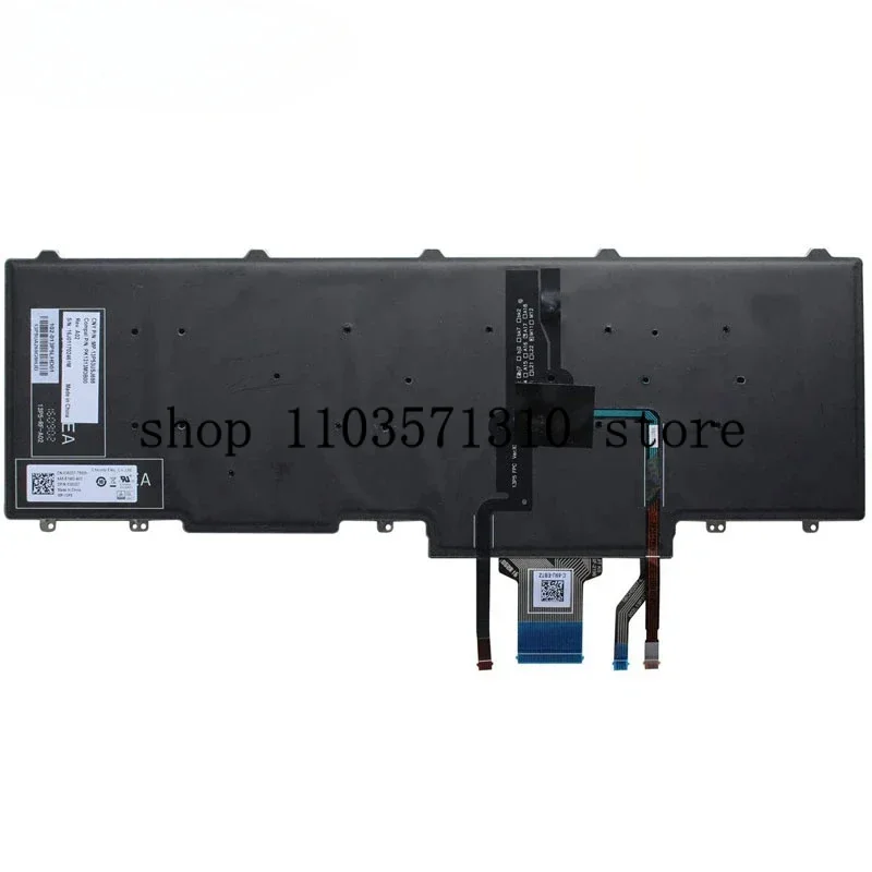 Сменная клавиатура США с подсветкой для Dell Latitude E5550 E5570 5550 5580 5590 5591 Precision 3510 3520 7510 7520