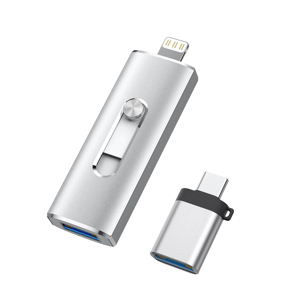 

For iphone Lightning ios OTG flash drive memory stick type c pendrive type-c USB Flash Drive 16GB 32GB 64GB pen drive usb3.0