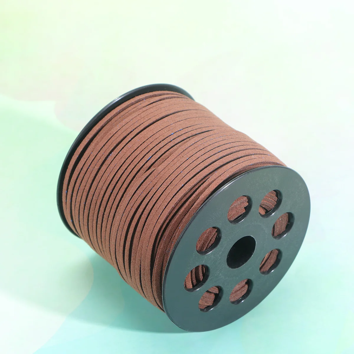 

1 Roll Plush Cord Microfiber Double-sided Strip DIY Handmade Jewelry Accessories (Coffee About 90M)