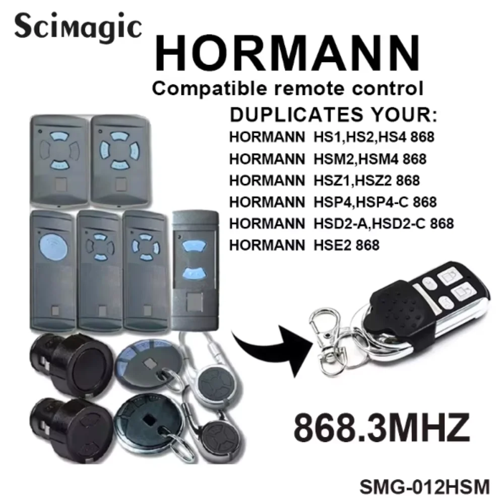 Клон HÖRMANN 868 35 МГц HSM2 HSM4 HSE2 HSE4 HS4 HS2 HSZ2 HSP4 Пульт дистанционного управления Hormann