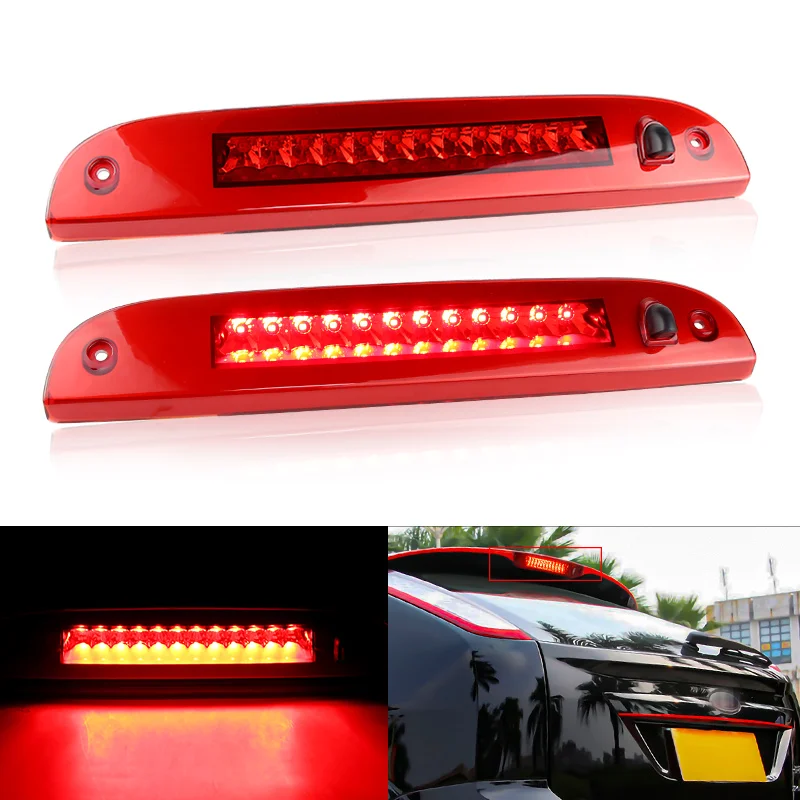 

Car Rear High Mount LED 3rd Third Brake Light Stop Lamp Fit for Ford Escape Explorer Chevy GMC Mercury Mountaineer