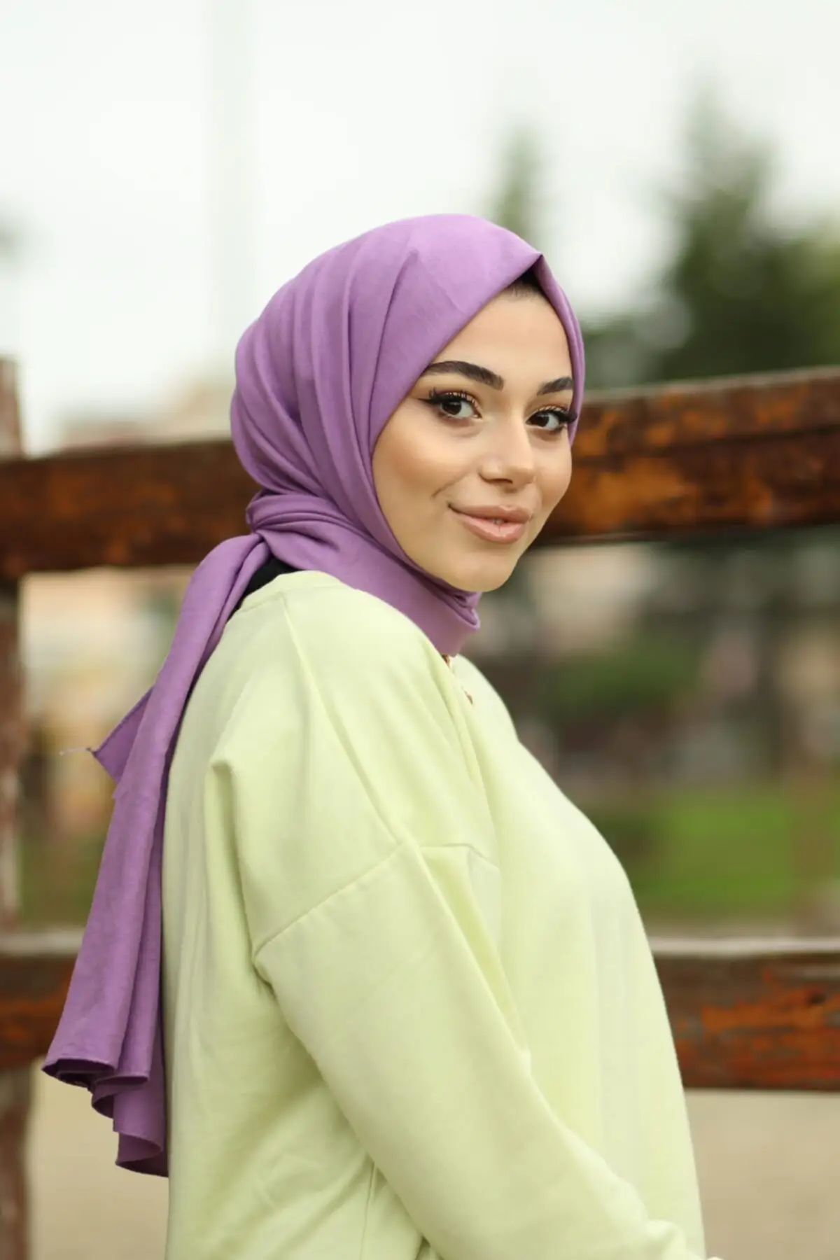 

Hijab cotton black casual scarf