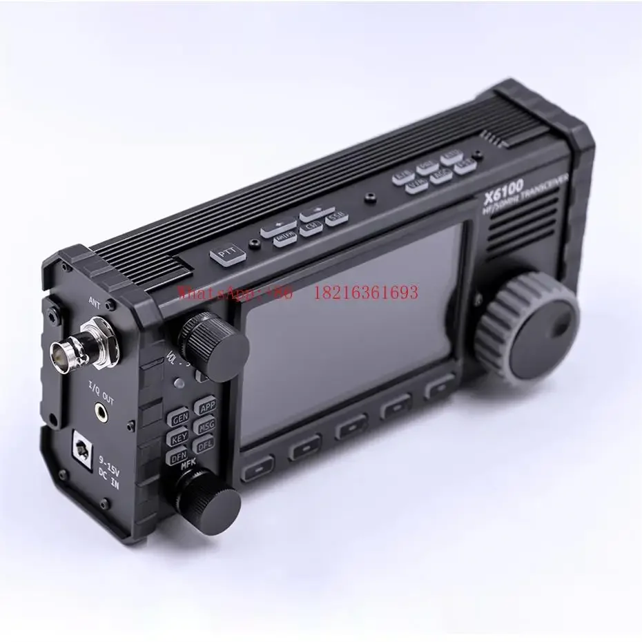 Фото 2026 GOOD XIEGU X6100 HF/50МГц всережимный трансивер, портативное коротковолновое радио, SDR-трансивер со встроенным антенным тюнером №4
