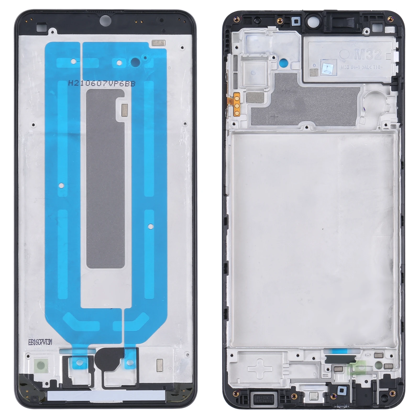 

Front Housing LCD Frame Bezel Plate For Samsung Galaxy M32 SM-M325F