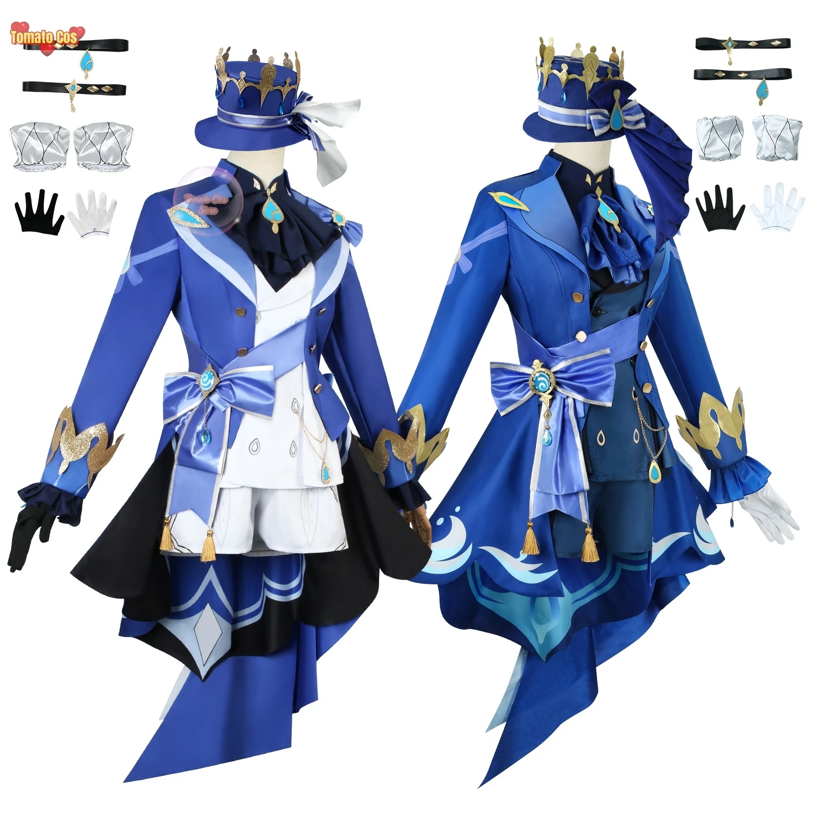 Парик для косплея по игре Genshin Furina