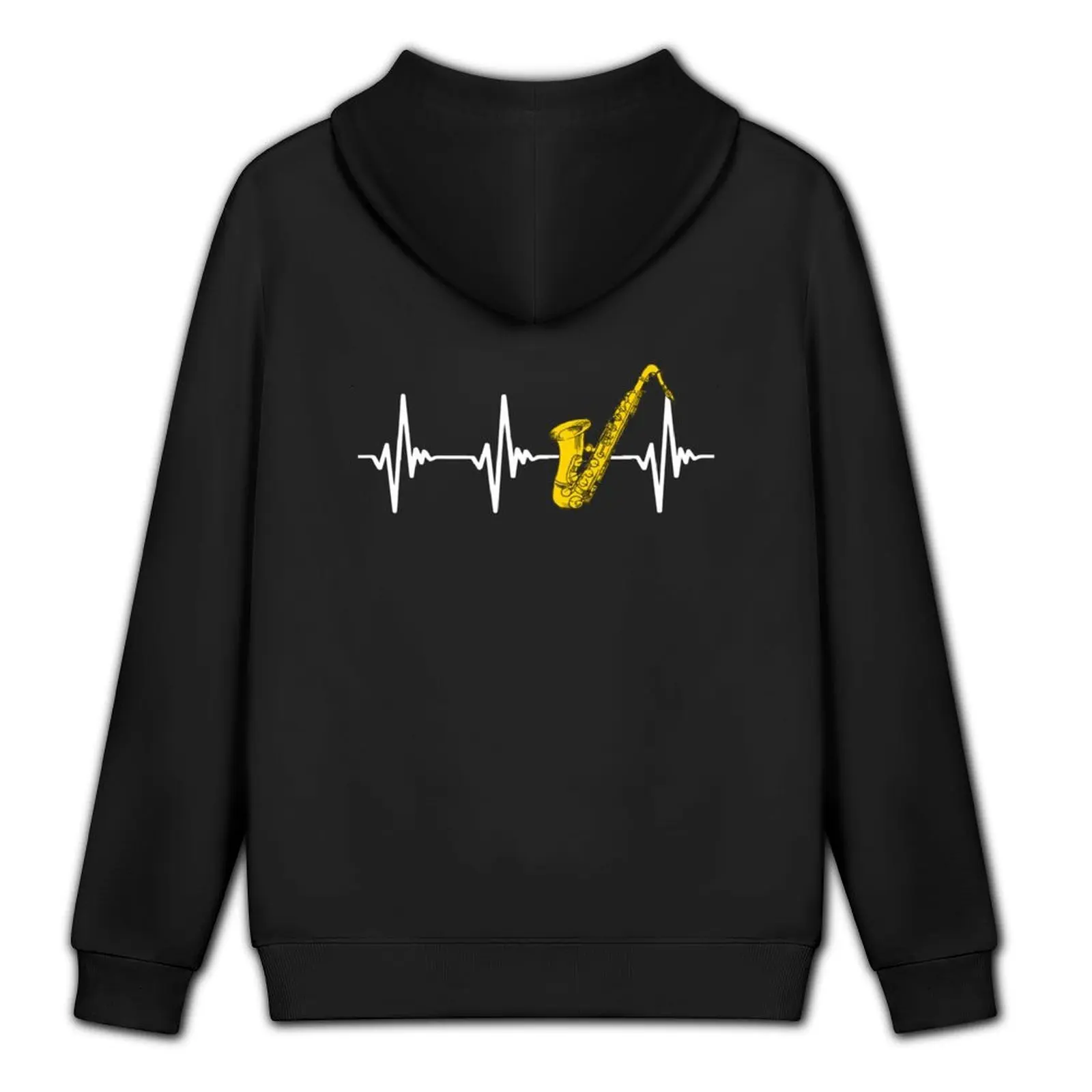 Фото Саксофон Саксофонист Heartbeat Marching Band Подарочная толстовка с капюшоном блузка мужское пальто мужская одежда мужская толстовка мужская толстовка №5