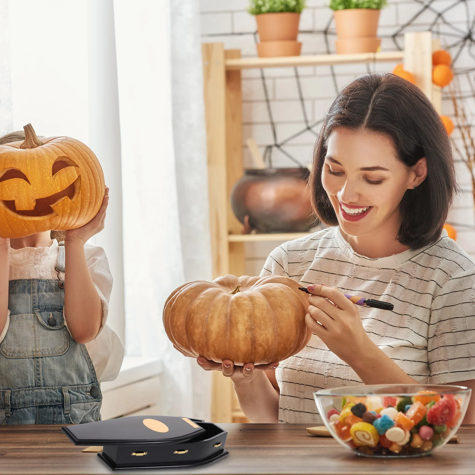 Украсьте гробные украшения детские шкатулки для драгоценностей деревянный