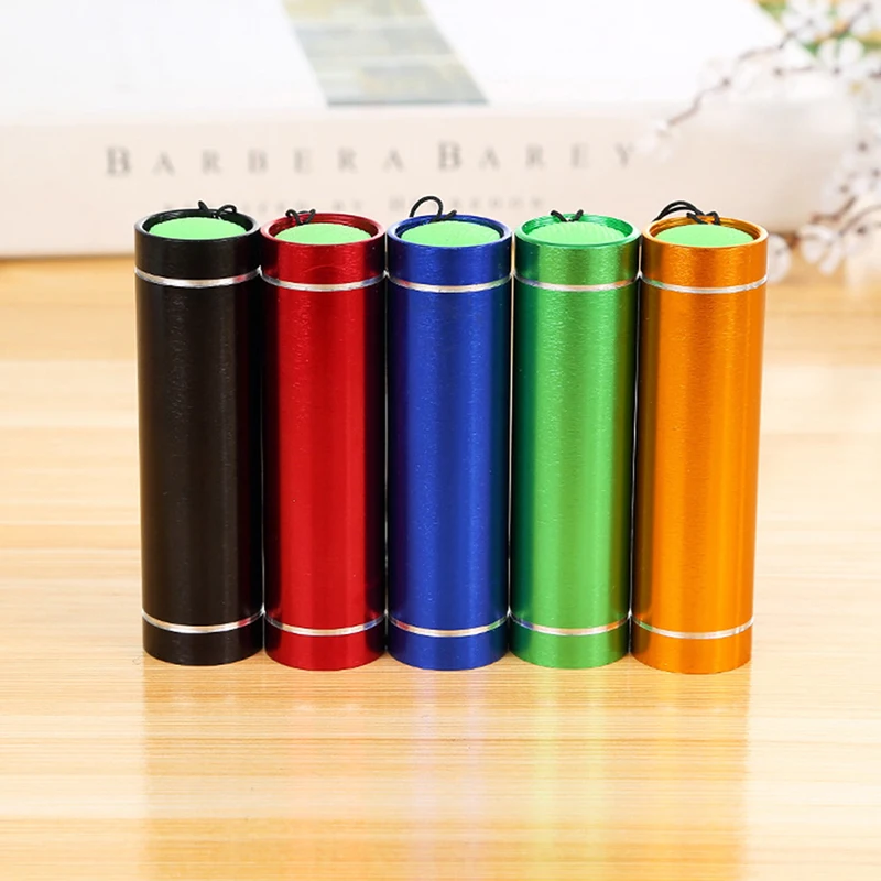 

Mini Aluminum Alloy Small Flashlight Keychain LED Flashlight Mini Light Poket Torch 25*87mm
