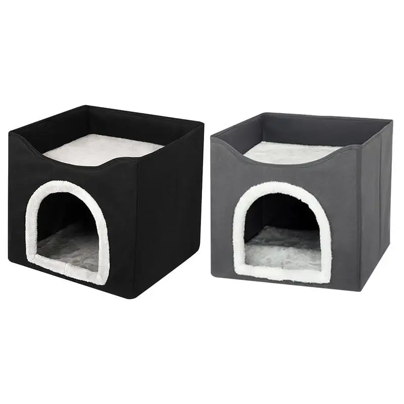 

Dog House Indoor Soft Nest Kennel Sleeping Cave Foldable Dog Sleeping House For Small Dogs puppies Cats Home Pet Accessories