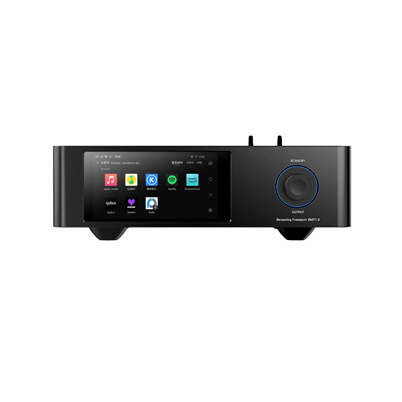 Фото SHANLING SMT1.3 HiFi-стример для аудио высокого разрешения, специализированный цифровой трансмиттер, обновленный процессор Rockchip для iOS и Android, поддержка PCM768 и DSD512. №3