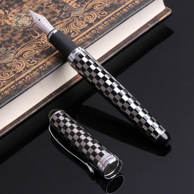 

Ручка перьевая JINHAO X750 со средним наконечником, профессиональные Канцтовары для письма, L43D