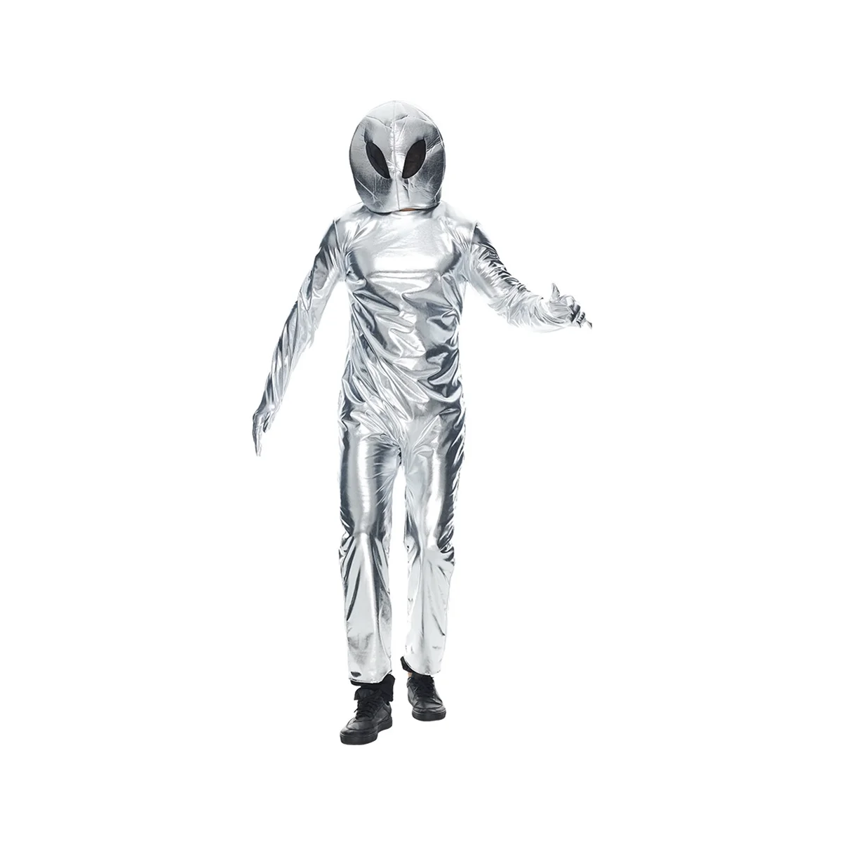 

Halloween Costumes Alien Space Party Performance Costume Funny UFO Astronaut Performance Costume, M