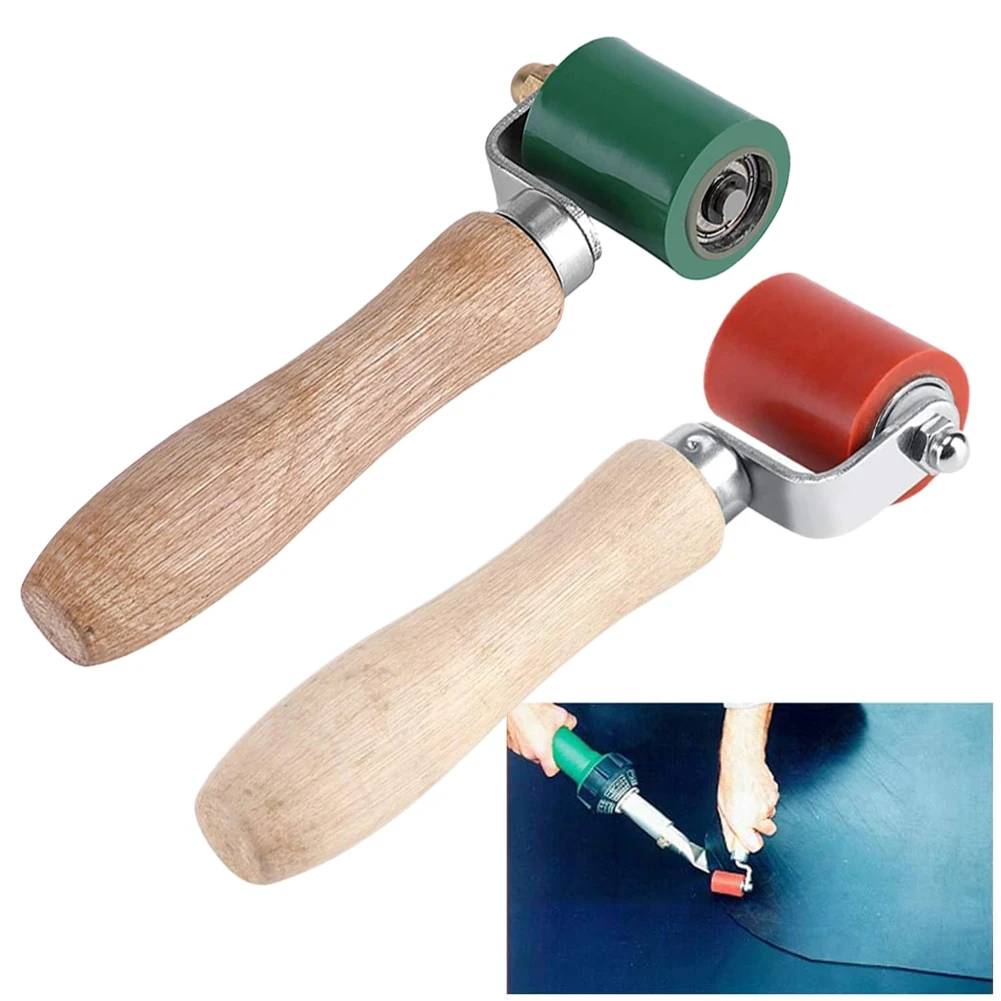 

40mm Silicone Hand Roller Welding Roller High Temperature Resistant Seam Hand Pressure Roller Roofing PVC Welding Tools