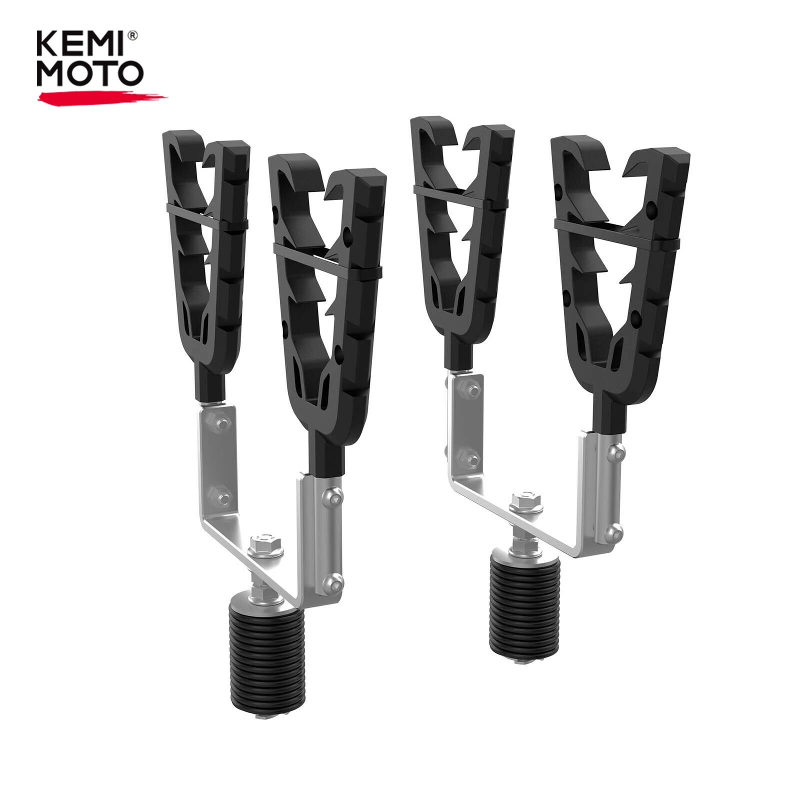 

1.4'' Tie Down ATV UTV KEMIMOTO Gun Holder Mount Bow Rifle Tool Rack for Polaris Ranger Crew 500 570 1000 General XP 4 1000