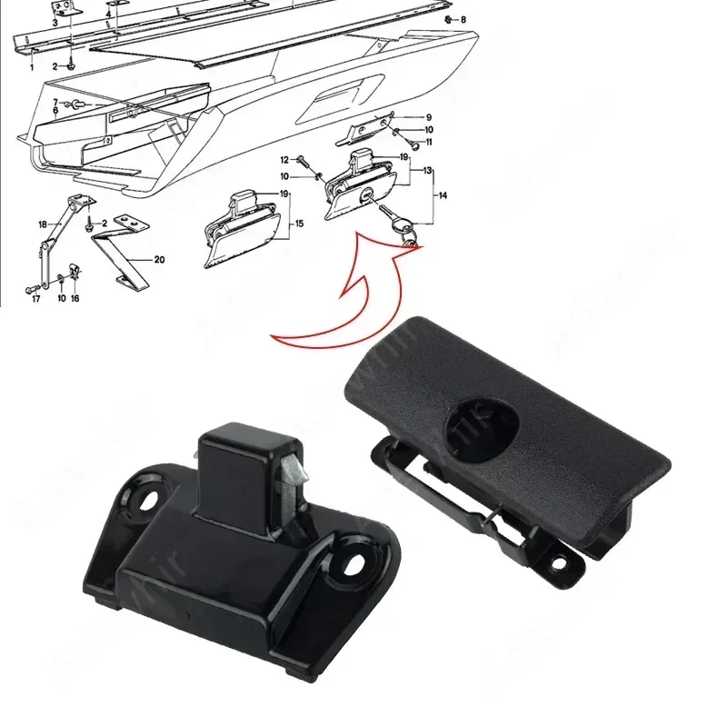 Фонарь с защелкой 51161946513 для BMW 525i 530i 535i 540i E30 E34 E23 Z3