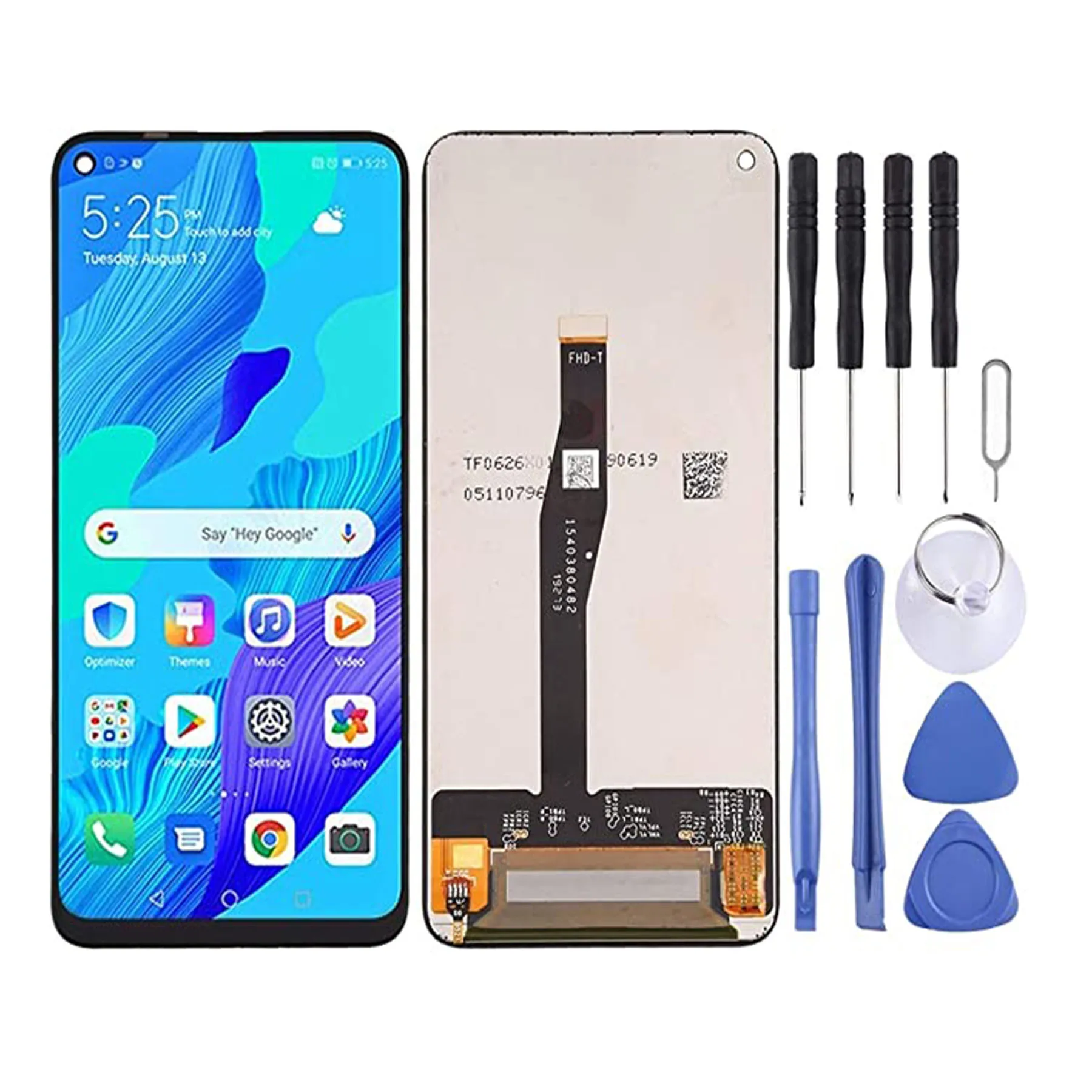 6.26'' Original Lcd For Huawei Nova 5T Nova5T LCD Display Touch Screen Digitizer Assembly Parts For Huawei Honor 20 Honor20 LCD