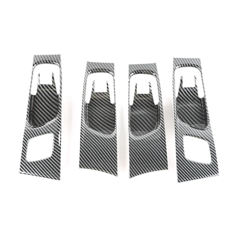 

Внутренняя крышка для дверной ручки 11 поколения Honda Civic 2022 из углеродного волокна, отделка чаши, декоративная наклейка, аксессуары для интер...