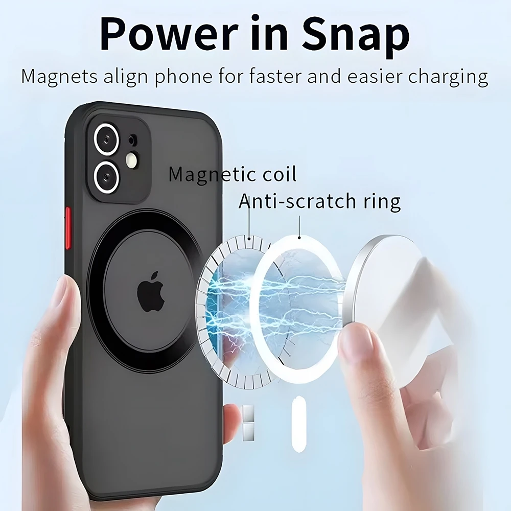 Чехол для телефона Sidemen SDMN Iphone 16 Pro Max 15 14 Plus 12 13 XR X XS матовый магнитный чехол с