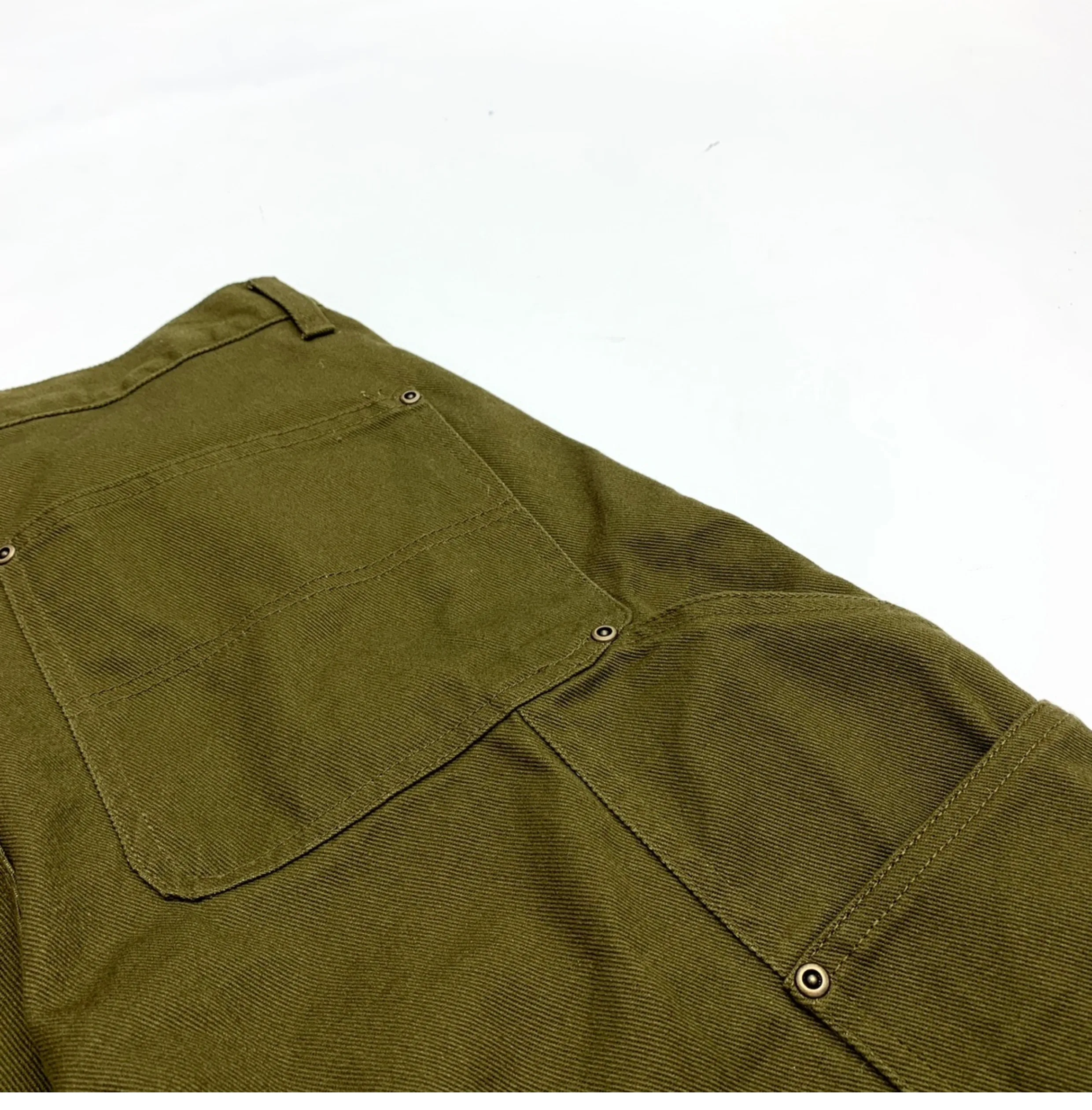 Джинсовая рабочая одежда брюки для лесозаготовок мужские свободные прямые