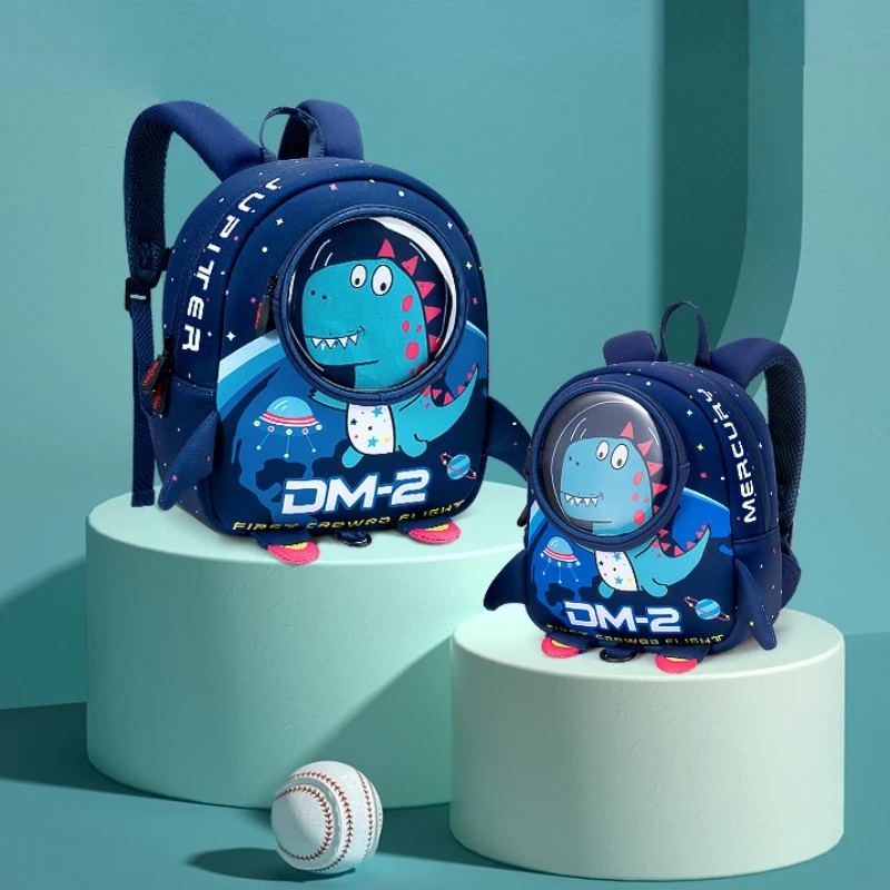 Dinosaur Boy Girl School Bags In Kindergarten Children Primary School Backpacks Aged 1-12 New Baby Toddlers Bag for Travel Gift