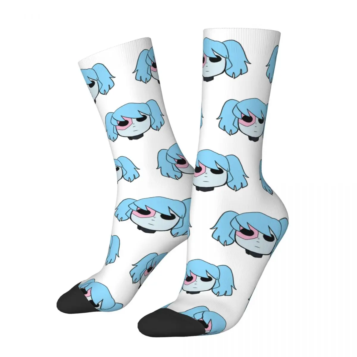 Сумасшедшие женские и мужские носки забавные аксессуары Салли из игры лица милый