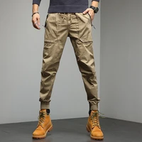 military tactical pants men multi pocket washed overalls men cotton pants male jogger cargo pants for men trousers size 29 38
