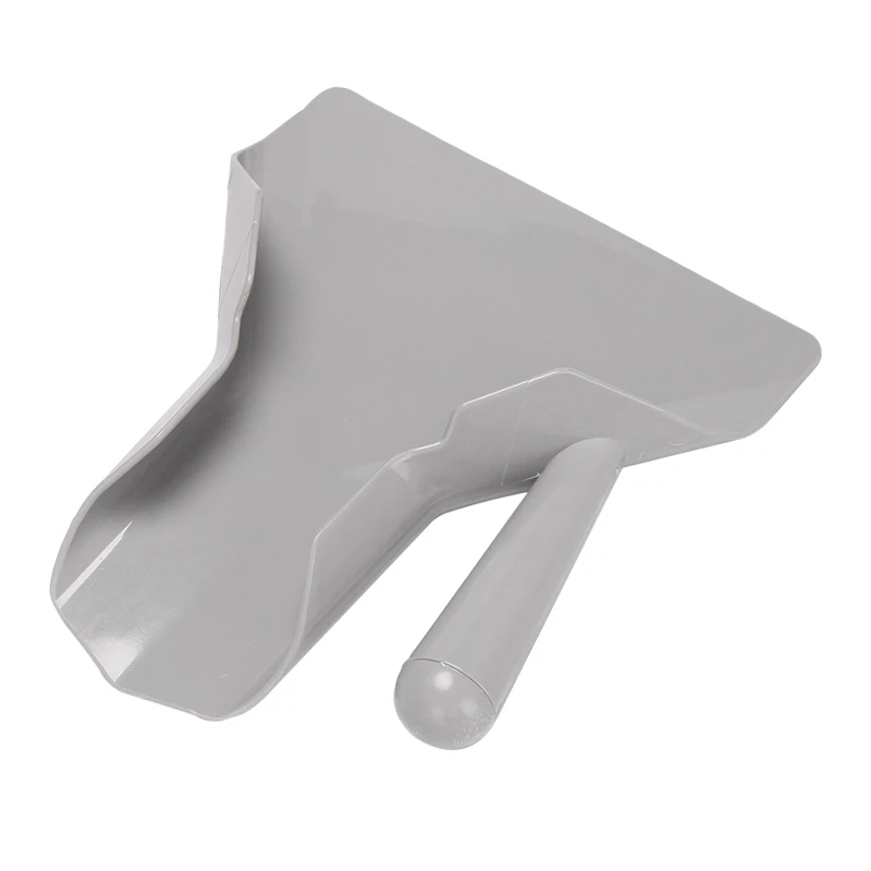 

5X Plastic Chip Scoop French Fries Shovel Loader Chip Packaging Shovel Funnel Popcorn Fast Food Right Handle