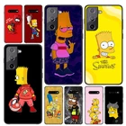 Мягкий черный чехол для Samsung Galaxy S22 S21 S20 FE Ultra S10 S10e Lite S9 Plus Pro