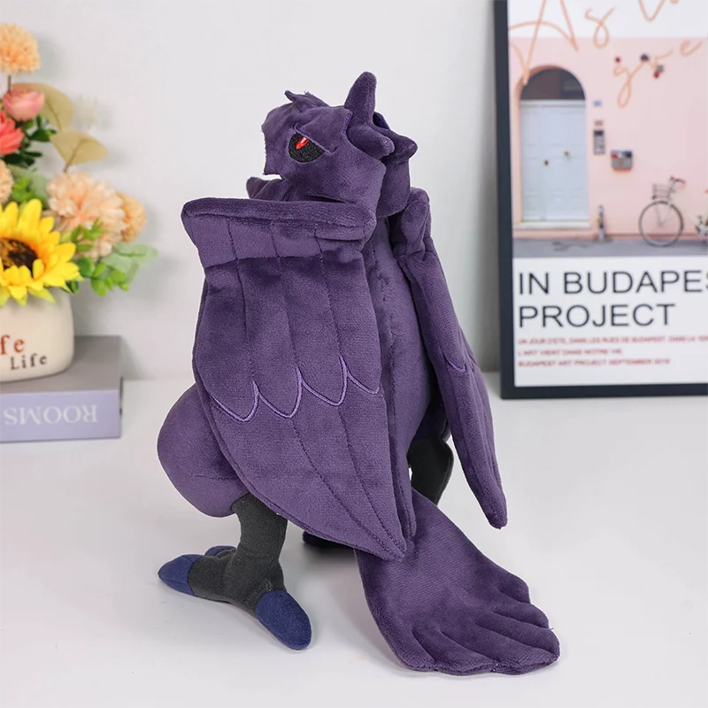Фото 28 см плюшевая мягкая игрушка Pokemon Corviknight Corvaillus мягкая кукла в подарок №5