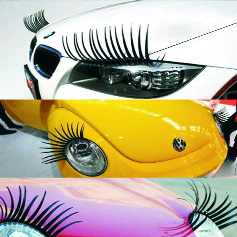 

2 шт., искусственные 3D-Наклейки для автомобиля