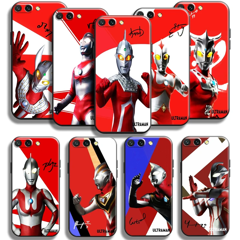 

Anime Ultraman For Huawei Honor 10X 9X Lite Pro Honor 10 10i 9 9A Phone Case Carcasa Back Funda Coque TPU Liquid Silicon