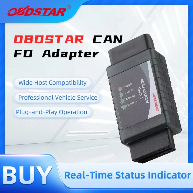 

Адаптер OBDSTAR CAN FD работает с X300 DP Plus и Pro4 поддерживает GM 2020 2021 и Hyundai Kia Airbag Odomaster P50 для p50