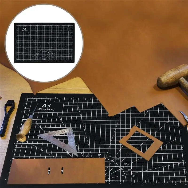 

A3 PVC Cutting Mat Board Durable Self-Healing DIY Sewing Student Art Paper Cutting Engraving Cut Pad Leather Craft Tool