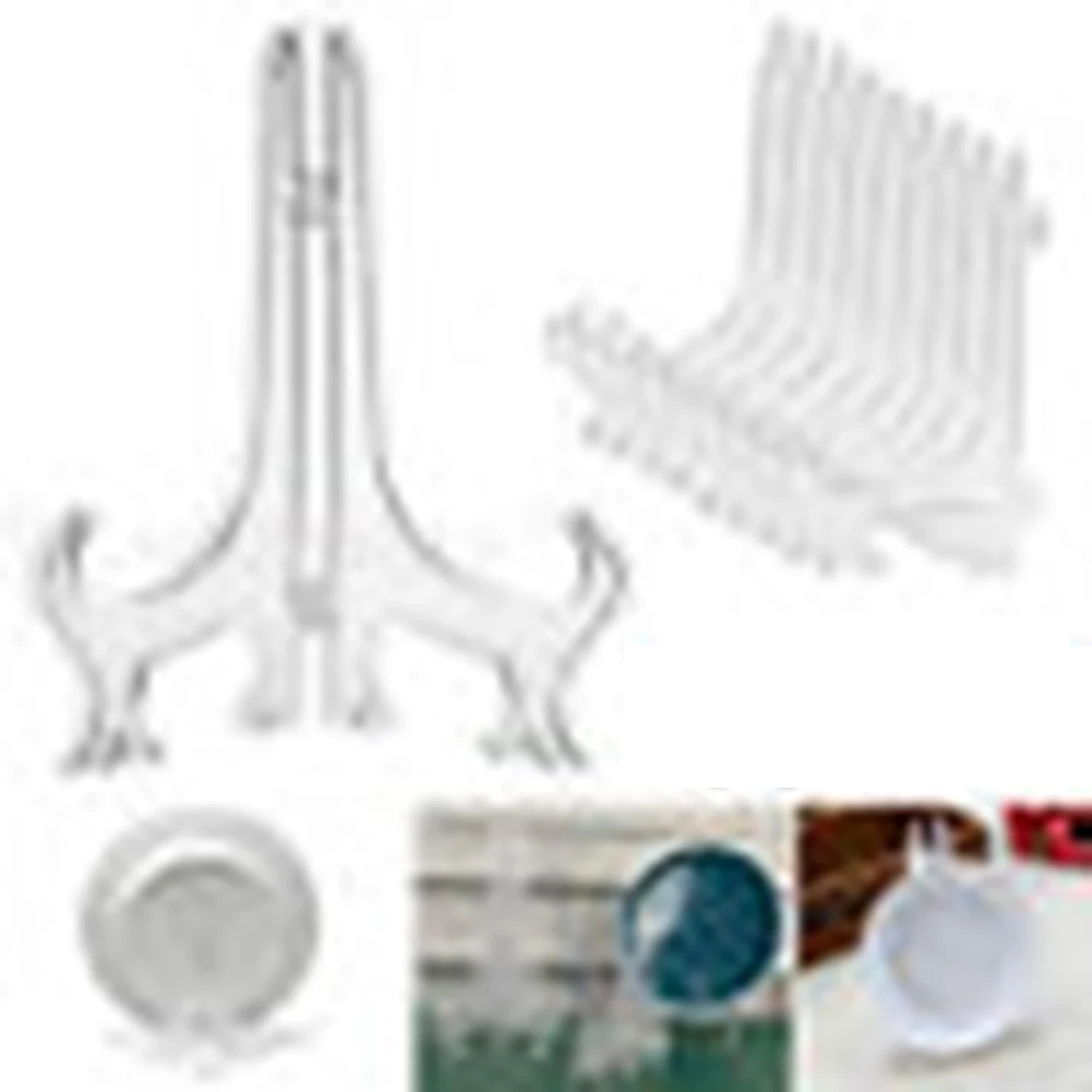 Высококачественная практичная стойка для подносов прозрачный держатель тарелок