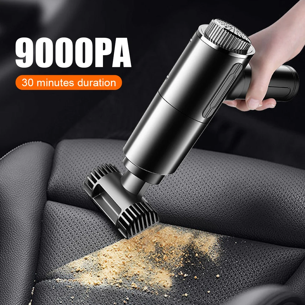 

Беспроводной автомобильный пылесос, 120 Вт, 9000 Па
