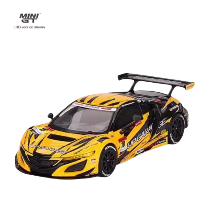 1/64 Honda NSX GT3 No Модель автомобиля из сплава 629 детская коллекция декоративных