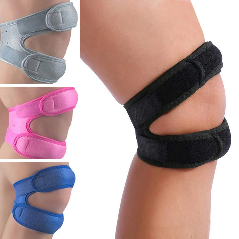 

Patella Band Sports Knee Support Anti-collision Block Design for Sports Fitness for Men Women Perforated Breathable Design ASD88