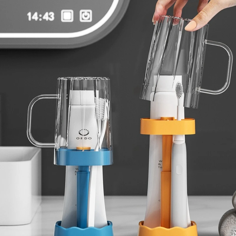 Набор держателей для зубных щёток Lamgool регулируемая по высоте