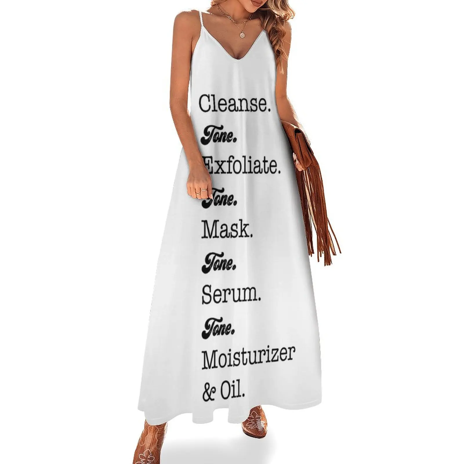 Получите свой уход за кожей по буу! Платье без рукавов женская одежда корейские