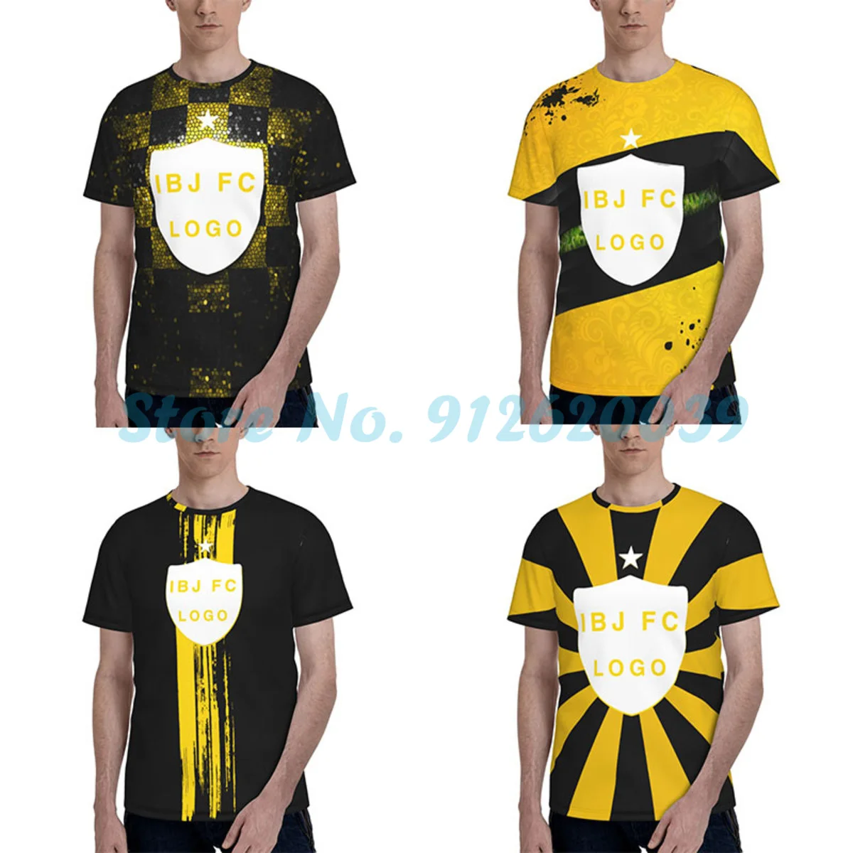 

Футболка мужская с коротким рукавом и круглым вырезом, с принтом