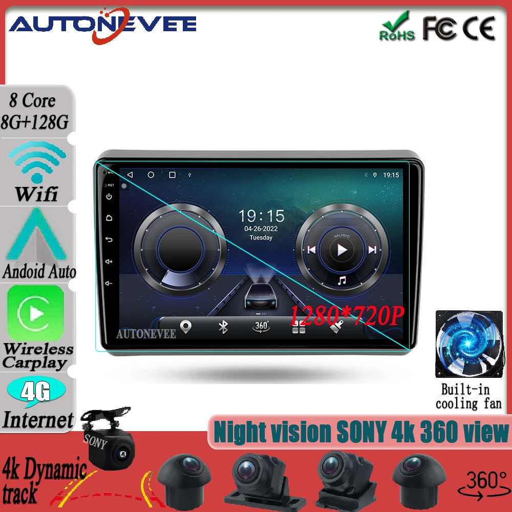 Android Auto Car Radio Video Multimedia Player Monitor For Dodge Dart 2012 - 2016 Car radio Bluetooth Navigation  Unit Stero