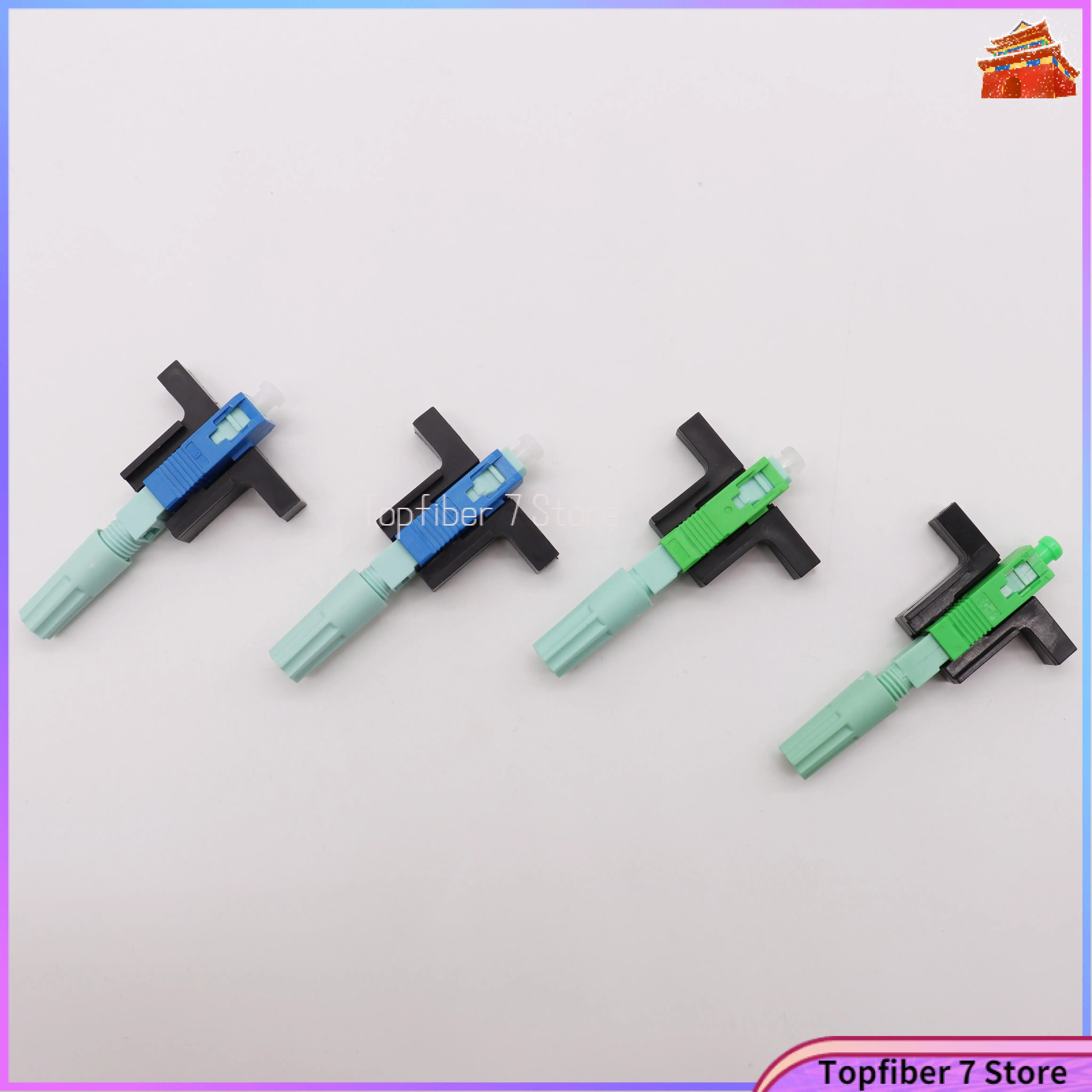 58MM SC APC/SC UPC SM Single-Mode Optical Connector FTTH Tool Cold Conector  Fiber Optic Fast Connnector Adapter