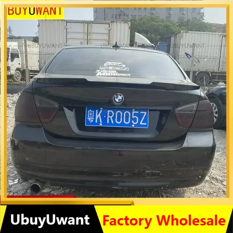 EPFBSQP для BMW E90 3 серии 2005-2011 M4 Стиль ABS окрашенный задний спойлер багажник крыло